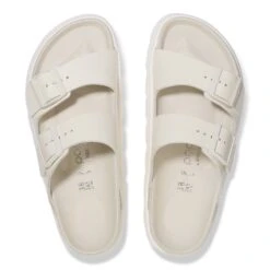 Arizona Chunky Leather Eggshell -Birkenstock Shop 1029067 top