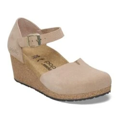 Mary Suede Leather Warm Sand