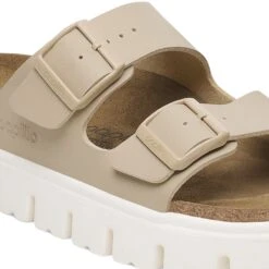 Arizona Chunky Birko-Flor Sandcastle -Birkenstock Shop 1029094 detail 1