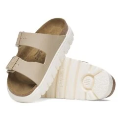 Arizona Chunky Birko-Flor Sandcastle -Birkenstock Shop 1029094 sole