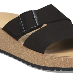 Almina Nubuck Leather Black 14 Almina Nubuck Leather Black -Birkenstock Shop 1029100 detail 1