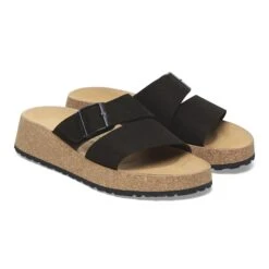 Almina Nubuck Leather Black 12 Almina Nubuck Leather Black -Birkenstock Shop 1029100 pair