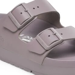 Arizona Flex Platform Leather Faded Purple -Birkenstock Shop 1029101 detail 1