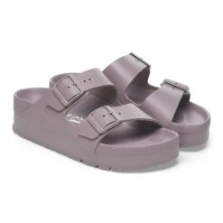 Arizona Flex Platform Leather Faded Purple -Birkenstock Shop 1029101 pair
