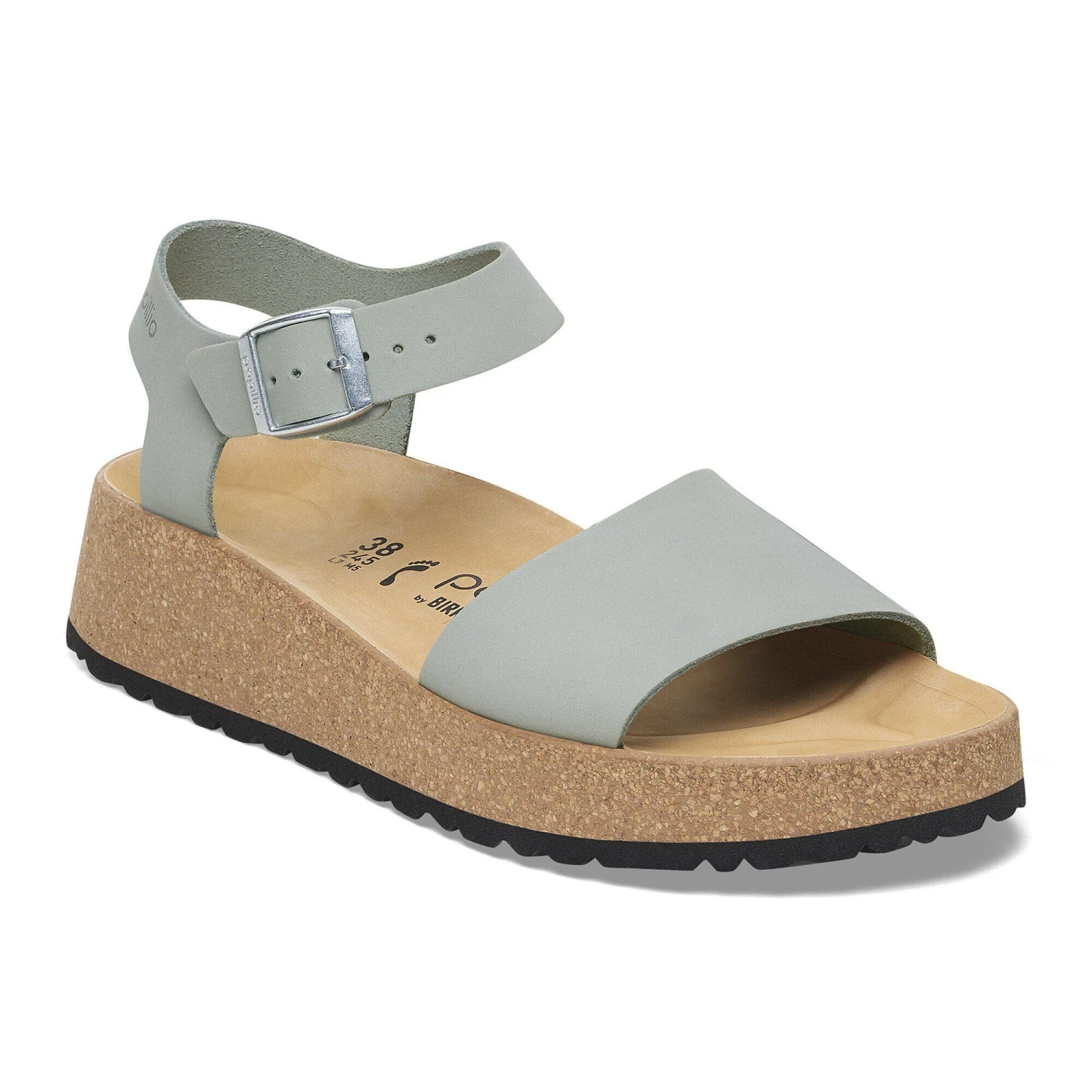 Glenda Nubuck Leather Pure Sage 1 Glenda Nubuck Leather Pure Sage