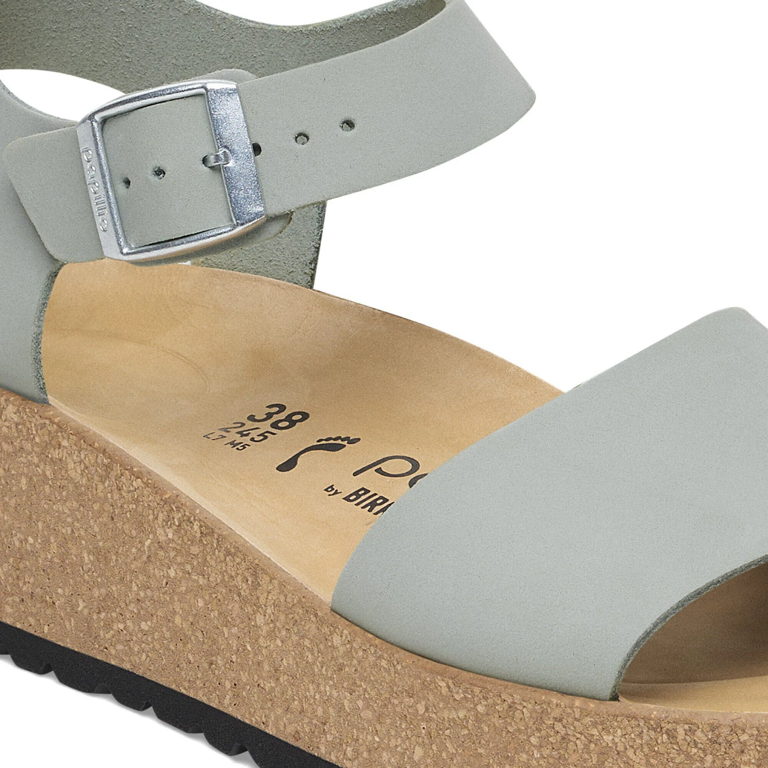 Glenda Nubuck Leather Pure Sage 8 Glenda Nubuck Leather Pure Sage - Image 8