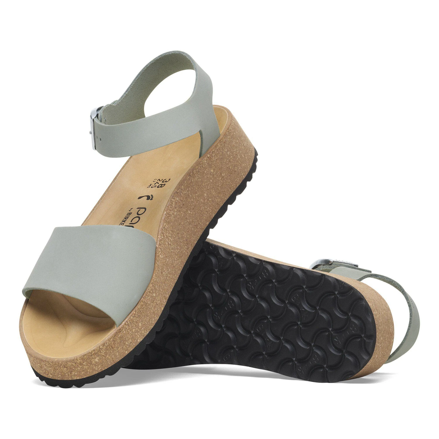 Glenda Nubuck Leather Pure Sage 5 Glenda Nubuck Leather Pure Sage - Image 5