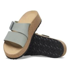 Almina Nubuck Leather Pure Sage -Birkenstock Shop 1029103 sole