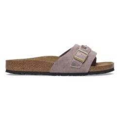 Birkenstock Oita Braided Suede Leather Faded Purple -Birkenstock Shop 1029104 side