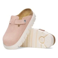 Boston Chunky Suede Leather Light Rose 11 Boston Chunky Suede Leather Light Rose -Birkenstock Shop 1029125 sole