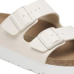 Arizona Flex Platform Birko-Flor Eggshell -Birkenstock Shop 1029127 detail 1