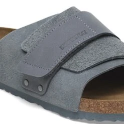 Birkenstock Kyoto Nubuck-Suede Leather Basalt Gray 11 Birkenstock Kyoto Nubuck-Suede Leather Basalt Gray -Birkenstock Shop 1029144 detail 1