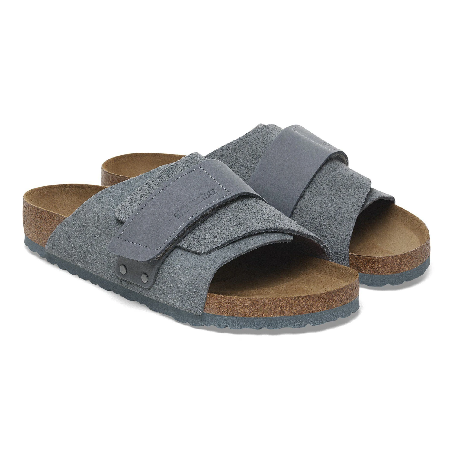 Birkenstock Kyoto Nubuck-Suede Leather Basalt Gray 5 Birkenstock Kyoto Nubuck-Suede Leather Basalt Gray - Image 5