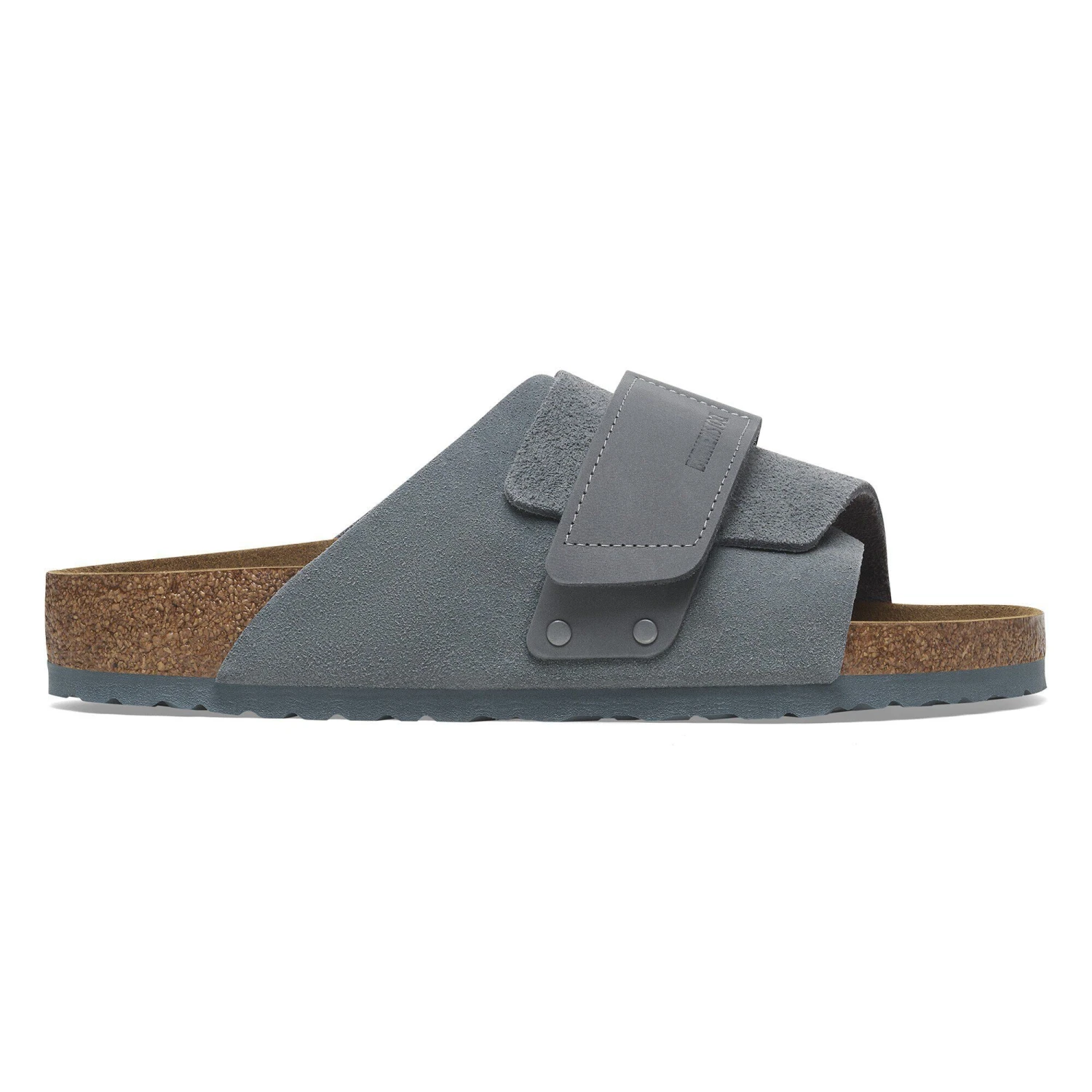 Birkenstock Kyoto Nubuck-Suede Leather Basalt Gray 3 Birkenstock Kyoto Nubuck-Suede Leather Basalt Gray - Image 3