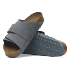 Birkenstock Kyoto Nubuck-Suede Leather Basalt Gray 9 Birkenstock Kyoto Nubuck-Suede Leather Basalt Gray -Birkenstock Shop 1029144 sole