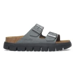 Arizona Chunky Suede Leather Basalt Gray/ Black 10 Arizona Chunky Suede Leather Basalt Gray/ Black -Birkenstock Shop 1029150 side