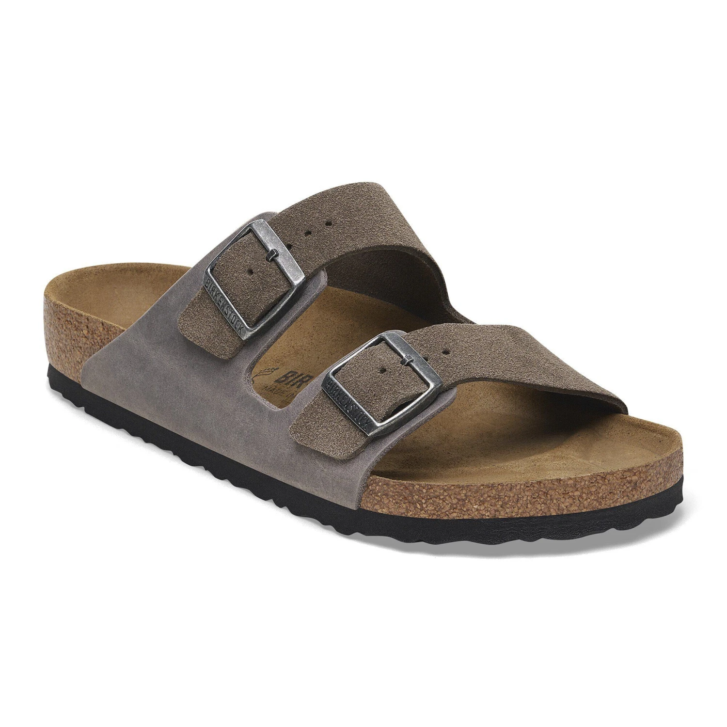 Birkenstock Arizona Mixed Leather Concrete Gray 1 Birkenstock Arizona Mixed Leather Concrete Gray