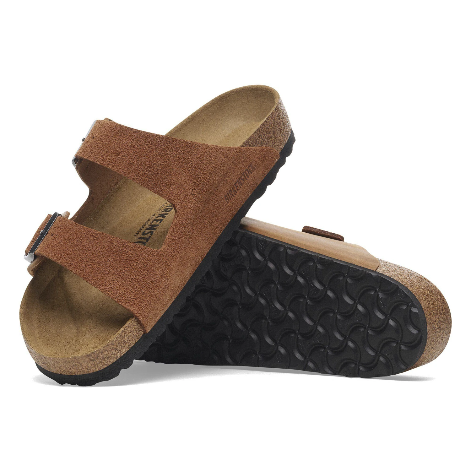Birkenstock Arizona Mixed Leather Cognac 5 Birkenstock Arizona Mixed Leather Cognac - Image 5