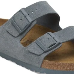 Birkenstock Arizona Suede Leather Basalt Gray -Birkenstock Shop 1029192 detail 1