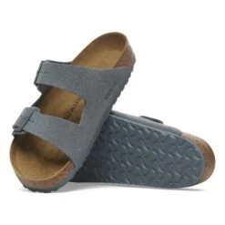 Birkenstock Arizona Suede Leather Basalt Gray -Birkenstock Shop 1029192 sole