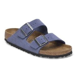 Birkenstock Arizona Suede Leather Purple Dusk
