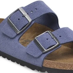 Birkenstock Arizona Suede Leather Purple Dusk -Birkenstock Shop 1029194 detail 1