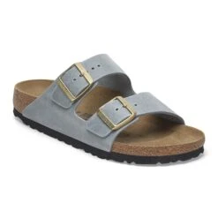 Birkenstock Arizona Oiled Leather Basalt Gray