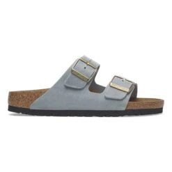 Birkenstock Arizona Oiled Leather Basalt Gray 10 Birkenstock Arizona Oiled Leather Basalt Gray -Birkenstock Shop 1029197 side