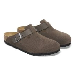 Birkenstock Boston Mixed Leather Concrete Gray -Birkenstock Shop 1029210 pair