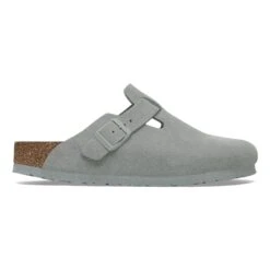 Birkenstock Boston Suede Leather Pure Sage -Birkenstock Shop 1029212 side