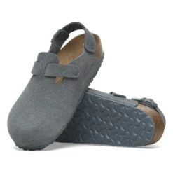 Birkenstock Tokio Suede Leather Basalt Gray -Birkenstock Shop 1029217 sole