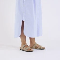 Birkenstock Franca Synthetics Gray Taupe 11 Birkenstock Franca Synthetics Gray Taupe -Birkenstock Shop 1029238 f look f