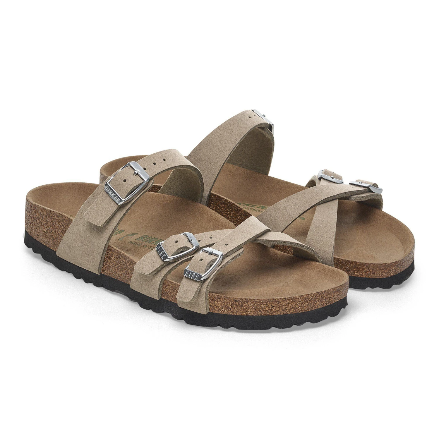 Birkenstock Franca Synthetics Gray Taupe 5 Birkenstock Franca Synthetics Gray Taupe - Image 5