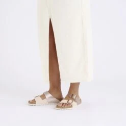 Birkenstock Arizona Split Birko-Flor New Beige/Copper -Birkenstock Shop 1029251 f look f