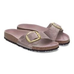 Birkenstock Madrid Big Buckle Oiled Leather Lavender -Birkenstock Shop 1029257 pair