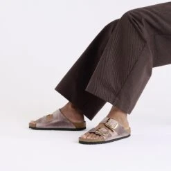 Birkenstock Arizona Big Buckle Oiled Leather Lavender 12 Birkenstock Arizona Big Buckle Oiled Leather Lavender -Birkenstock Shop 1029266 f look f