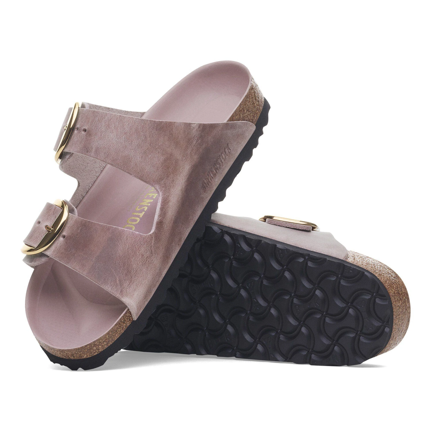 Birkenstock Arizona Big Buckle Oiled Leather Lavender 6 Birkenstock Arizona Big Buckle Oiled Leather Lavender - Image 6