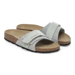 Birkenstock Oita Suede Leather Pure Sage -Birkenstock Shop 1029272 pair