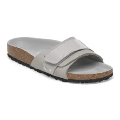 Birkenstock Oita Nubuck Leather Stone Coin