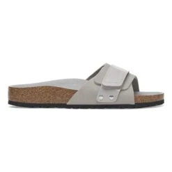 Birkenstock Oita Nubuck Leather Stone Coin -Birkenstock Shop 1029277 side