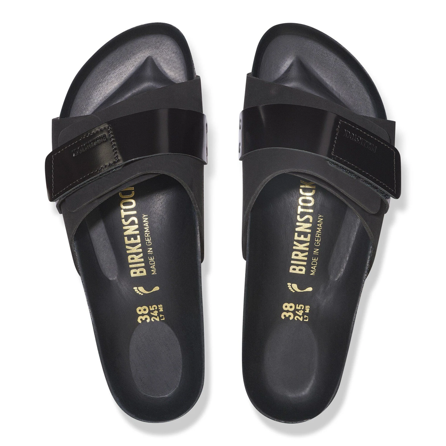 Birkenstock Oita Nubuck Leather Black 2 Birkenstock Oita Nubuck Leather Black - Image 2