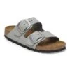Birkenstock Arizona Big Buckle Nubuck Leather Pure Sage -Birkenstock Shop 1029291