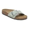 Birkenstock Madrid Big Buckle Nubuck Leather Pure Sage -Birkenstock Shop 1029292