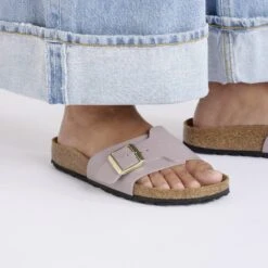 Birkenstock Catalina Birko-Flor Graceful Faded Purple 14 Birkenstock Catalina Birko-Flor Graceful Faded Purple -Birkenstock Shop 1029344 f closeup f