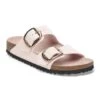 Birkenstock Arizona Big Buckle Natural Leather Patent High-Shine Light Rose -Birkenstock Shop 1029352