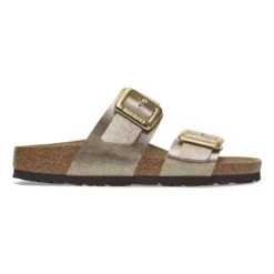 Birkenstock Sydney Luxe Buckle Birko-Flor Graceful Taupe -Birkenstock Shop 1029356 side