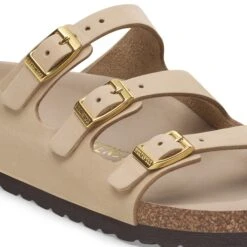 Birkenstock Florida Nubuck Leather Sandcastle -Birkenstock Shop 1029376 detail 1