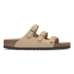 Birkenstock Florida Nubuck Leather Sandcastle -Birkenstock Shop 1029376 side