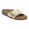 Birkenstock Catalina Luxe Buckle Birko-Flor Graceful Pearl White -Birkenstock Shop 1029382