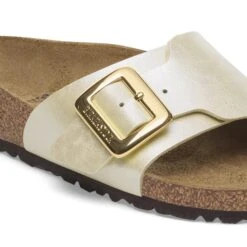 Birkenstock Catalina Luxe Buckle Birko-Flor Graceful Pearl White 11 Birkenstock Catalina Luxe Buckle Birko-Flor Graceful Pearl White -Birkenstock Shop 1029382 detail 1
